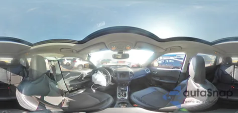 2017 Jeep Compass Latitude z USA, uszkodzony, nr VIN 3C4NJDBB8HT681919